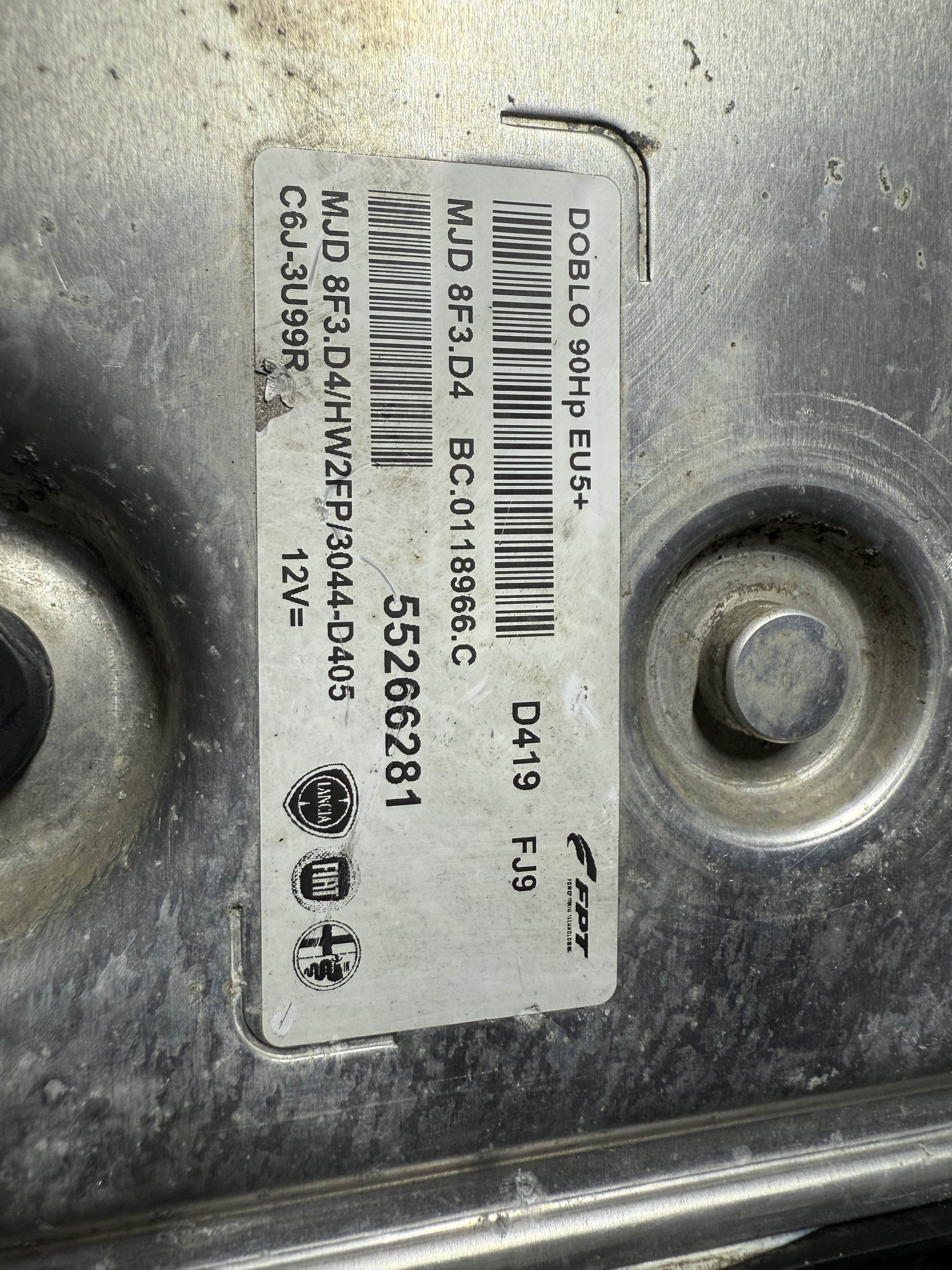 Fiat ECU - 55266281 - 2